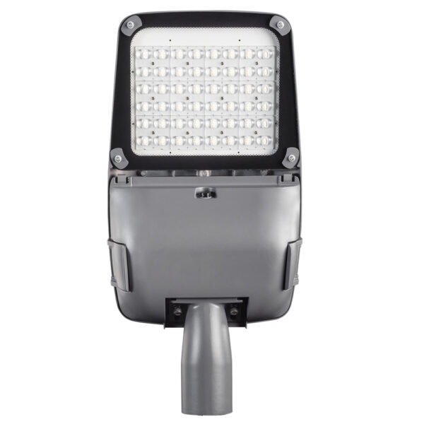 EVO Streetlight 100W 4000K 140Lm/W PF>0,95 CRI>80 lens:80x140° 585x288x137mm IP65 IK08 6KV-Philips Xitanium LITE prog SimpleSet 1-10V Flash-Free driver - SamsungLED:LM283B+