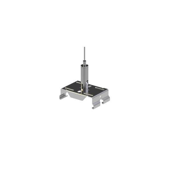 Steel cable suspension set