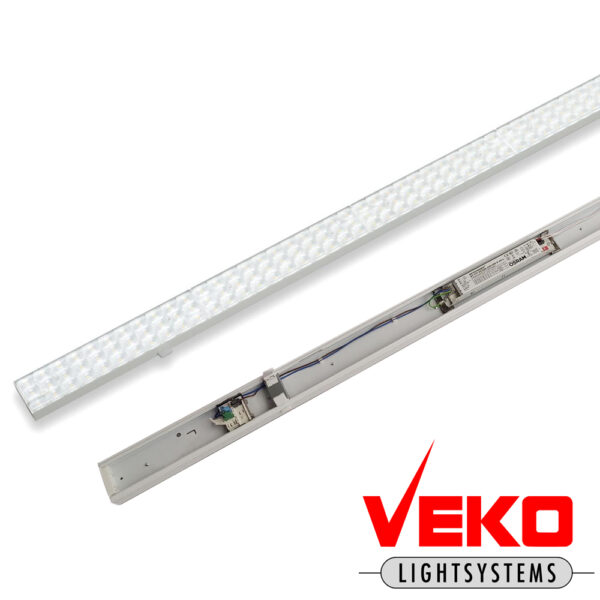 VEKO PRN T8 retrofit LED module 90°, max 58W, 4000K, 180Lm/W, Osram driver