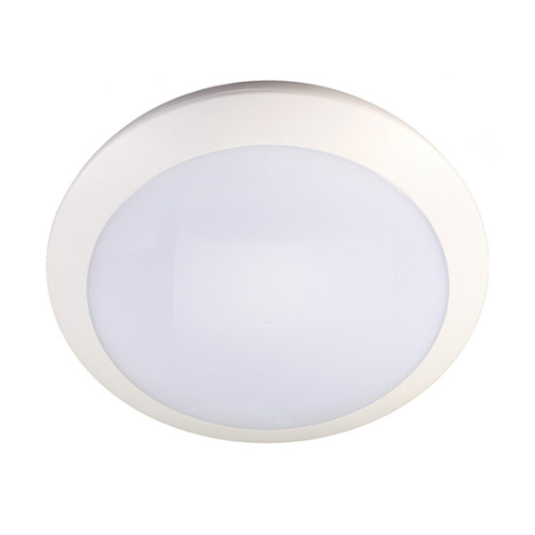 White 3CCT Plafonnière 14W 3000K-6000K >100Lm CRI>80 PF>0,90 Ø300x87mm IK10 IP66