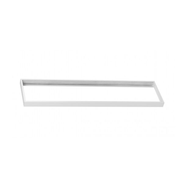 Mounting frame (kit) white for 120x30x4,4cm Flat led panels