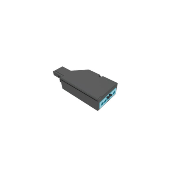 BK-BAS011B Wieland 5P Pluggable connector For BOKE DALI drivers: DEL. Wieland P/N: 92.052.8658.0 device connector GST18I5F S2 R V PB02. Incl. 4wires: L,N,DA1+DA2