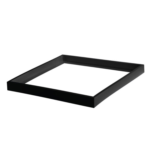 Black back-lit mounting frame (kit) 600x600x68mm