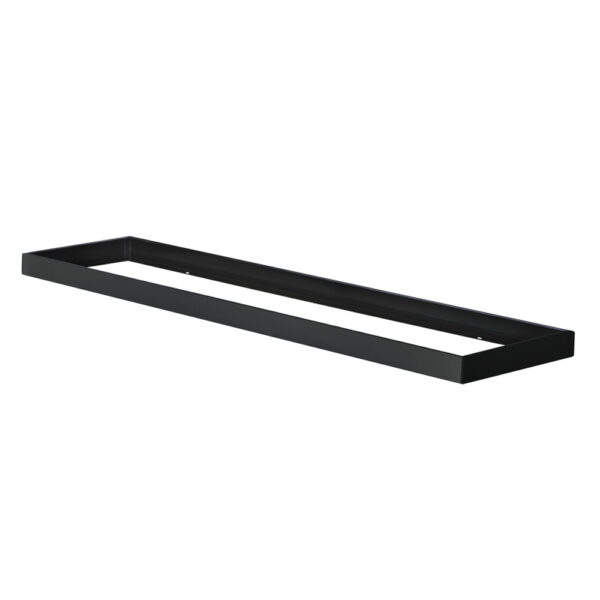 Black back-lit mounting frame (kit) 1200x300x68mm