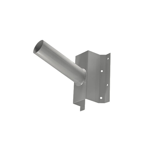 Wall bracket for streetlights Ø60mm color:Grey RAL7010