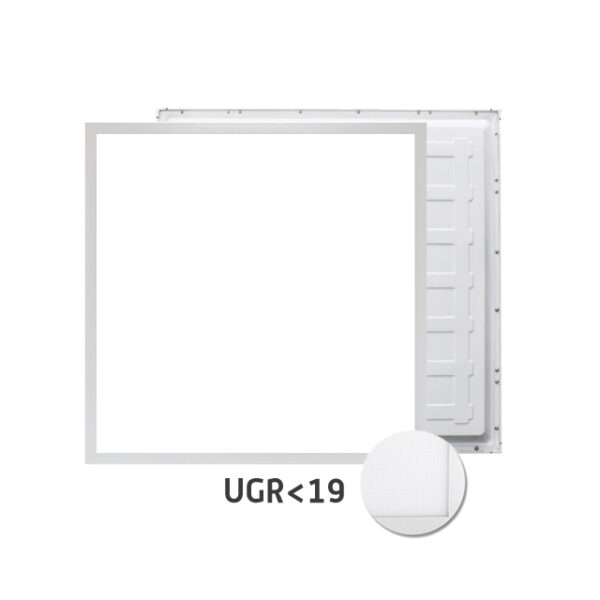 UGR19 Back-lit 3CCT led panel 32W 3000K-6000K 4000Lm 595x595x32mm PF>0,95 CRI>80 Philips CertaDrive IP40