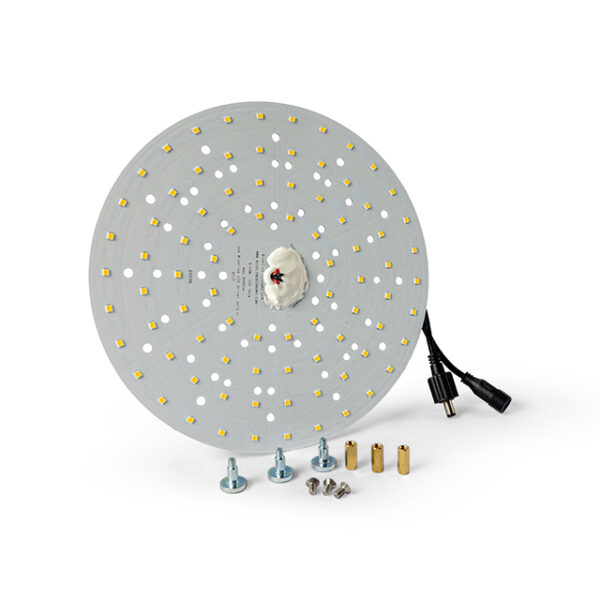 ronde led modulen 20cm 4000k 150 lm/w leds + magneet +500mA driver 1300 lumen