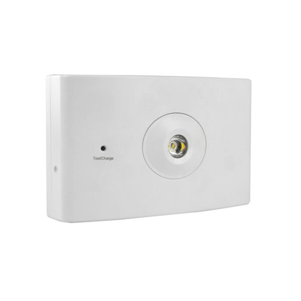 Anti-panic surface led spot 3W 120g lens 180Lm Non-Maintained ST-testbutton 3 hours battery IP20