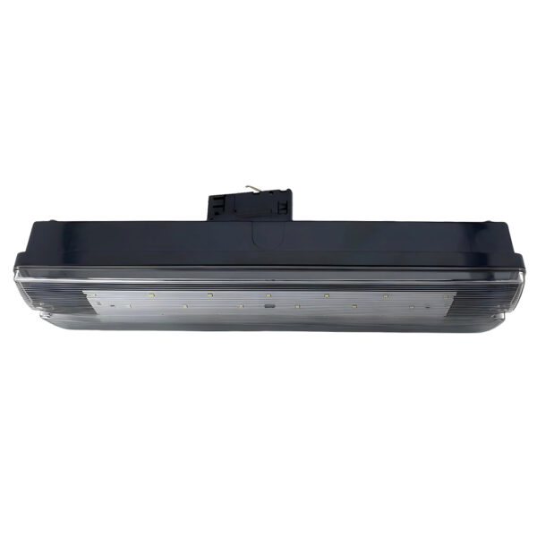 3-phase Black AT-autotest Bulkhead 4W 280Lm 20SMD emg fixture surface NM/M-maintained testbutton 3 hours LifePo4 battery IP65